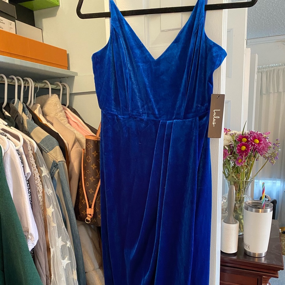 Lulus Velvet dress